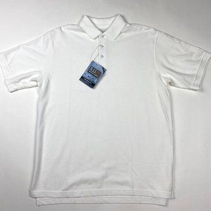 NEW 5.11 Tactical Series Professional Polo Shirt Mens XS Pique Cotton White